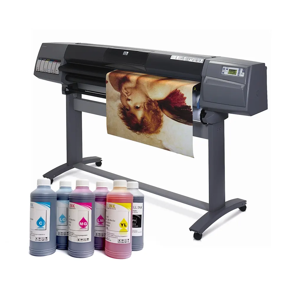 Jet Ink hp DesignJet Bulk INK hp-81 500ML Ink Bottle - Theka For Trade and Info Sys